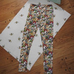 Lularoe Cats Leggings One Size